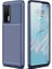 Huawei P40 Kılıf Negro Karbon Desen Silikon 1