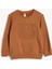 Sweatshirt Kaplan Kabartma Baskılı Bisiklet Yaka Uzun Kollu 1