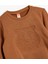 Sweatshirt Kaplan Kabartma Baskılı Bisiklet Yaka Uzun Kollu 3