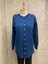 24K3073 Hırka Merserize Kalp Desenli - Şirin - 24K3073 - Indigo - Standart 1