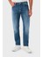 Streç Pamuklu Slim Fit Jeans Erkek Kot Pantolon 3DZJ13 Z1TTZ 25EV 3