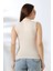 Kadın Kolsuz Body 21757 Bej 4
