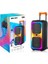 Büyük Boy Speaker Party Boy 60 cm Kablosuz Karaooke Mikrofon Bluetooth Hoparlör Rgb Işıklı 1