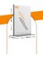 A5 T Tipi Dikey Masa Üstü 20'li Paket 2.8 mm Şeffaf Pleksi Föylük Broşürlük 2