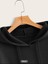 Siyah Basic Kapüşonlu Sweatshirt 4xl-5xl 3