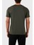 Logolu Bisiklet Yaka Slim Fit T-Shirt Erkek T-Shirt 3DPT72 Pjujz 1846 2