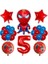 Spiderman Rakamlı Balon Seti Örümcek Adam Temalı Balon Seti 1