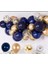 Balon Zinciri Seti Krom Gold Balon Gold Pullu Balon Pastel Lacivert Balon 1