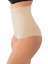 Yüksek Bel Lazer Kesim Kaydırmaz Bantlı Toparlayıcı Ten Rengi Slip Korse 2