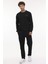 M-SN75 Bsc C Neck Sw 4pr Siyah Erkek Sweatshirt 3