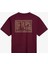 Bloomed 66 Ss Crew Tee-B Erkek Bordo T-Shirt VN000HX8BRG1 2