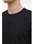 MB CT102 C Nk T-Sh 4pr Siyah Erkek Kısa Kol T-Shirt 4