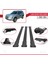 Land Rover Freelander 2007-2014 Arası ile Uyumlu Fly Model Ara Atkı Tavan Barı Siyah 3 Adet Bar 4