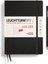 LEUCHTTURM1917 Weekly Planner & Notebook 18 Months English 2024 - 2025 Medium Black 370712 1