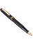 Dolma Kalem 3776 Century Black Sakura Cherry Blossom Motifli 18K Altın Uç Ef 4