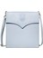 The Pendant Folio Deri Çanta Light Blue 1