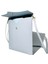 The Pendant Folio Deri Çanta Light Blue 4