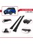 Fiat Panda Cross 2014 ve Sonrası ile Uyumlu Fly Model Ara Atkı Tavan Barı Siyah 4