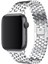 Apple Watch Seri SE/11/10/9/8/7/6/5/4/3 42MM-41MM-40MM-38MM Bal Peteği Çelik Kordon Gümüş 4