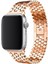 Apple Watch Seri SE/10/9/8/7/6/5/4/3 42MM-41MM-40MM-38MM Bal Peteği Çelik Kordon Rose Gold 5