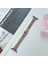 Apple Watch Seri SE/10/9/8/7/6/5/4/3 ile Uyumlu 42MM-41MM-40MM-38MM Çelik İnce Jubilee Kordon Gümüş / Rose 3