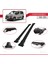 Citroen Berlingo 3 2019-2023 Arası ile Uyumlu Fly Model Ara Atkı Tavan Barı Siyah 2 Adet 4