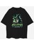 Cryptic Wizard Oversize Unisex Pamuklu Baskılı Tişört 1