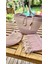 Futa 2li Takım Plaj Çantası El Çantası Clutch Totebag Kadın Çanta Yazlık Hediyelik 3
