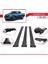 Mitsubishi L200 2015-2023 Arası ile Uyumlu Fly Model Ara Atkı Tavan Barı Siyah 3 Adet Bar 4