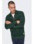 Jack & Jones Onsrıley Reg 1/4 Zıp Hıgh Neck Swt Zümrüt YEŞİLİ22030160 4