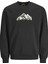 Jcomountaın Logo Sweat Crew Neck Siyah 1