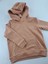 Kız / Erkek Unisex Çocuk Tek Sweatshirt Kapüşonlu Krem Renk 2