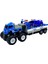 Sürtmeli Die-Cast 4x4 Polis Araçları Taşıyan Tır 1