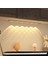 Sensörlü, Şarjlı, 120 Cm, 3 Işık Renkli, Alüminyum Kasa, Işık Desenli, Çok Amaçlı Modern LED Aplik 5