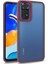 Xiaomi Redmi Note 11S Global Kılıf Flora Kapak - Kırmızı 1