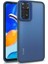 Xiaomi Redmi Note 11S Global Kılıf Flora Kapak - Mavi 1