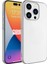 Apple iPhone 15 Pro Kılıf Sert Pc Renkli Çerçeveli Riksos Kapak - Koyu Gri 1