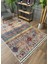Kaymaz Taban Halı Dokuma Kilim Makinada Yıkanabilir Yolluk Renkli Sacak 2