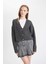Regular Fit V Yaka Basic Düz Düğmeli Triko Hırka R1389AZ24WN 3