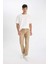Regular Fit Normal Kesim Yazlık Düz Paça Chino Kanvas Pantolon D1526AX24SM 1