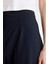Wide Leg Kumaş Pantolon Geniş Bol Paça Esnek Belli Basic Düz Standart Boy D4356AX24AU 5