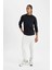 Fit Sporcu Jogger Eşofman Altı Standart Fit Beli Paçası Lastikli Cepli C9174AX24AU 3