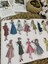 50's Fashion Girl Tekli Sticker Set 02 Ajanda Planlayıcı 1