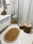 Jüt,hasır,6 Lı,banyo Paspas Takımı,bohem Tarzı Banyo Takımı,iskandinav Paspas/sepet 2