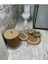 Jüt,hasır,5 Lı,banyo Paspas Takımı,bohem Tarzı Banyo Takımı,iskandinav Paspas/sepet 2