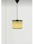 Modern Rattan Boheme Tasarım Salon Mutfak Oturma Odası Avize Hazeran Tekli Avize Hasır 15 Cm 1