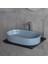 E-W1202MM Tezgah Üstü Lavabo Mat Mavi 3