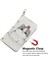 IPhone 15 Için 3D Boyalı Koruyucu Kılıf Artı Cüzdan Pu Deri Kart Yuvaları (Yurt Dışından) 4