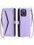 Cüzdan Crossbody Durumda IPhone 16 Pro Kart Tutucu Rfıd Engelleme Cüzdan (Yurt Dışından) 1