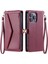 Cüzdan Crossbody Kılıf IPhone 14 Pro Max Kart Tutucu Fermuar Faturaları Yuvası (Yurt Dışından) 3